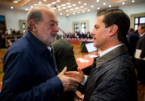  Carlos Slim y Peña Nieto
