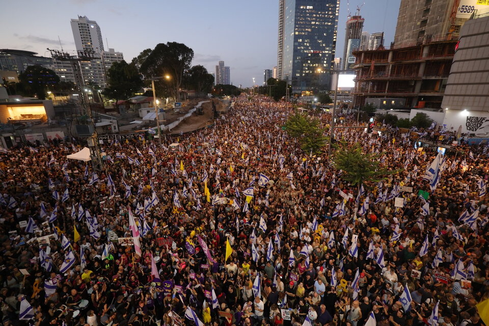 Huelga General Y Multitudinarias Manifestaciones Contra Netanyahu Clae