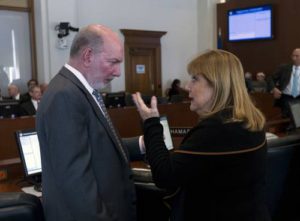 Luis Alfonso de Alba (México) y la canciller argentina Susana Malcorra, articuladores de la decisión