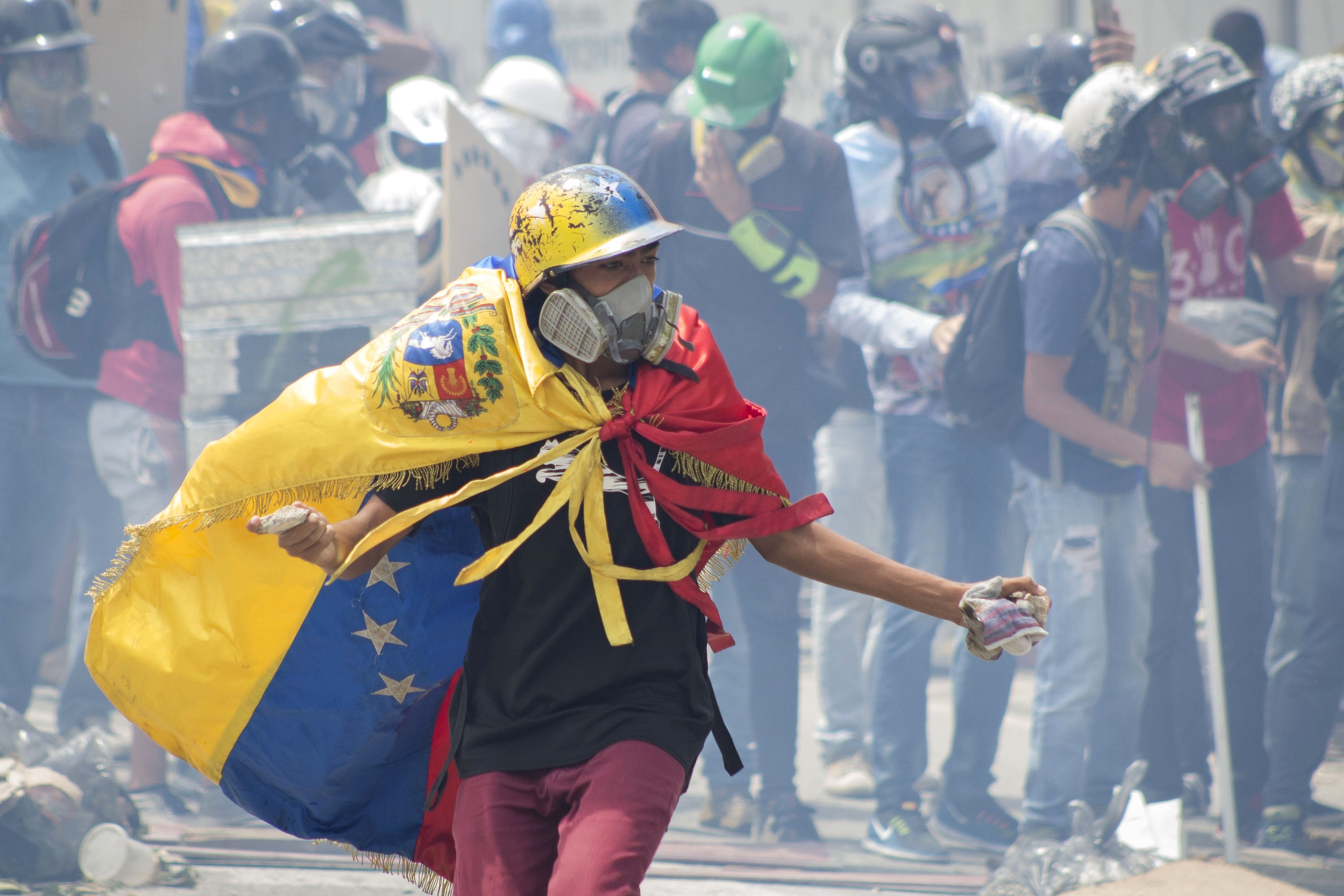 (3)VENEZUELA-CARACAS-SOCIEDAD-PROTESTA
