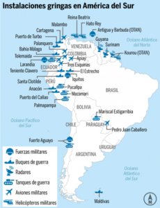Son 76 las bases militares de los Estados Unidos en Latinoamérica – DATA URGENTE